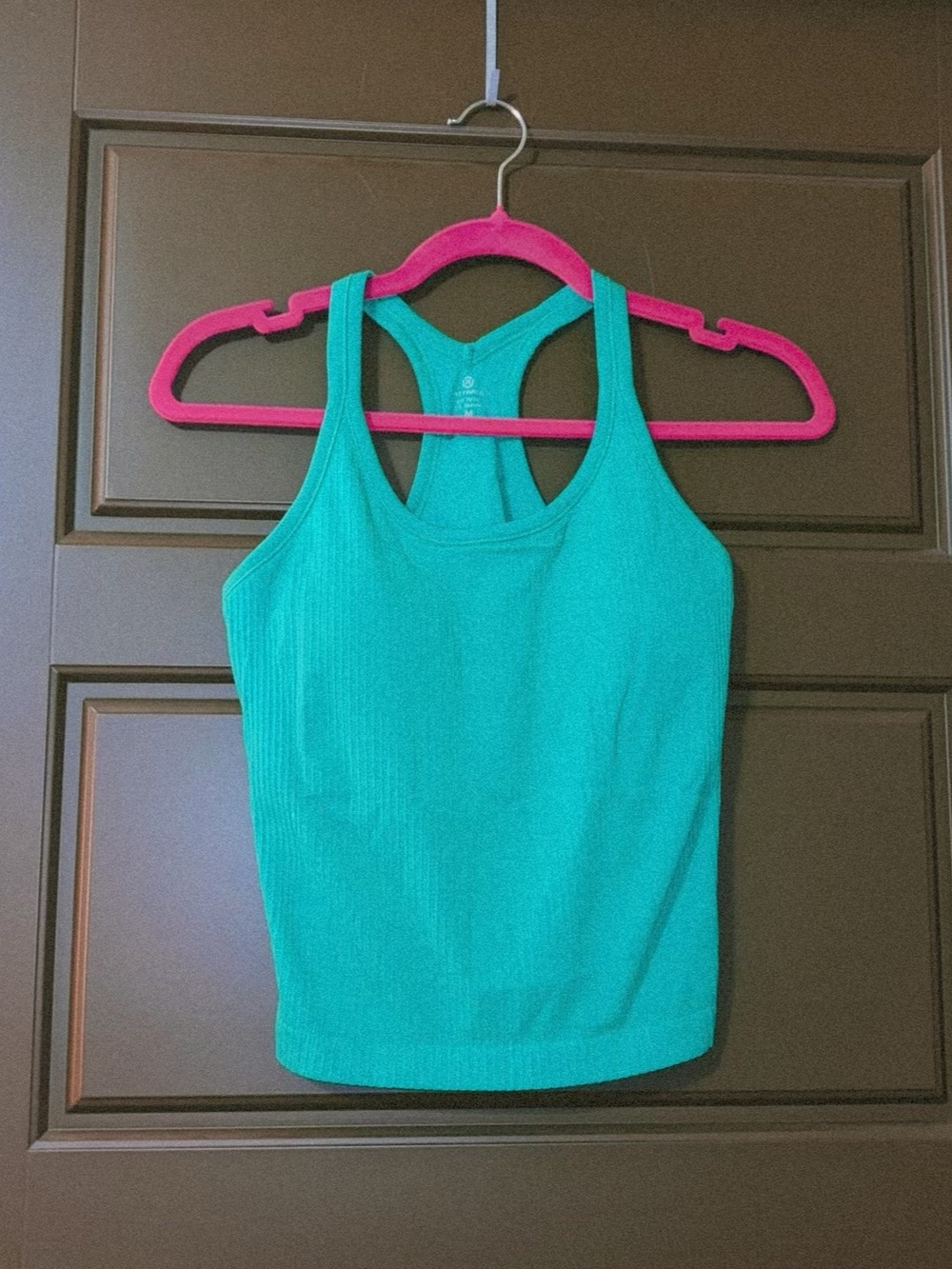 Green Racerback Tank Top